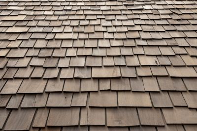 Close-up of Wood Shingles