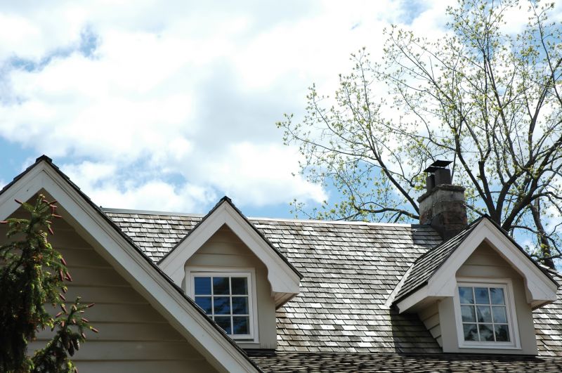 Completed Wood Roof on Residential Home